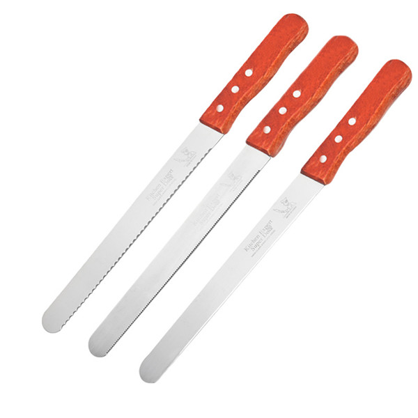 10 Inch Serrated Bread Knife with Sharp Stainless Steel Blade