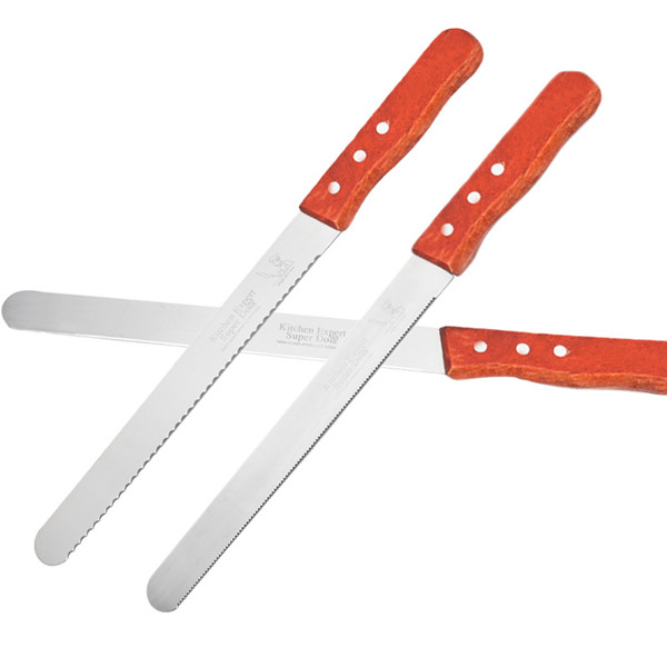10 Inch Serrated Bread Knife with Sharp Stainless Steel Blade