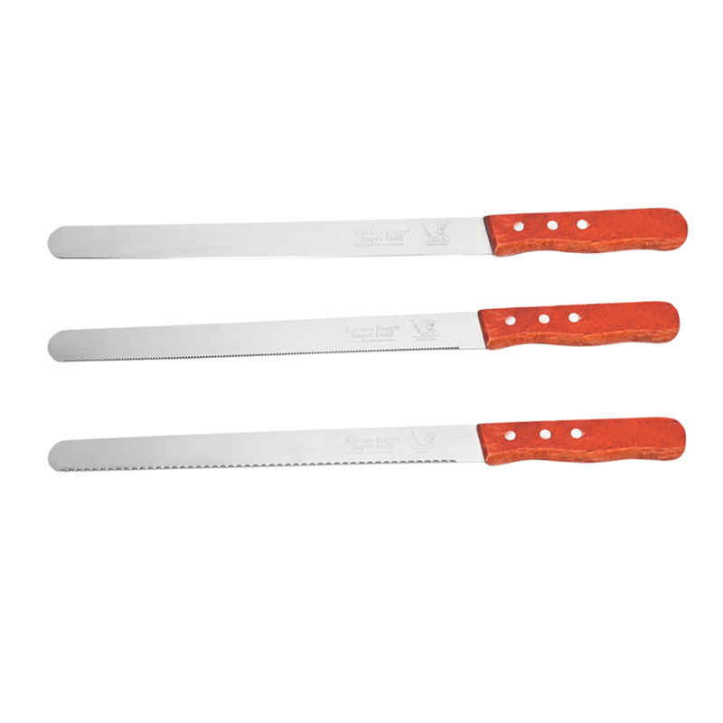 12 Inch Stainless Steel Bread Cutting Knife with Different Teeth