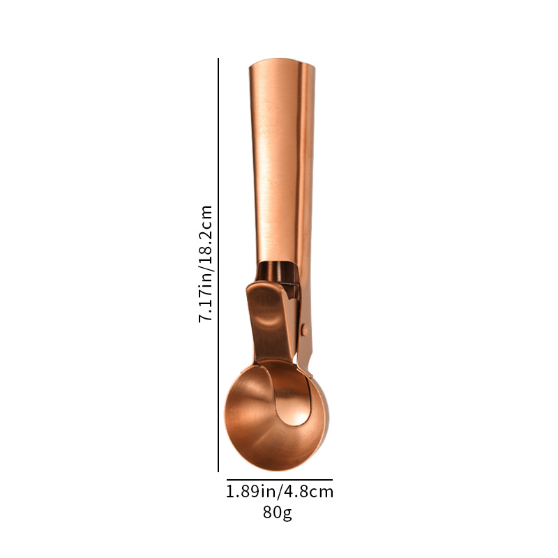 Two Sizes Available Ice Cream Spoon Digging Ball with Trigger
