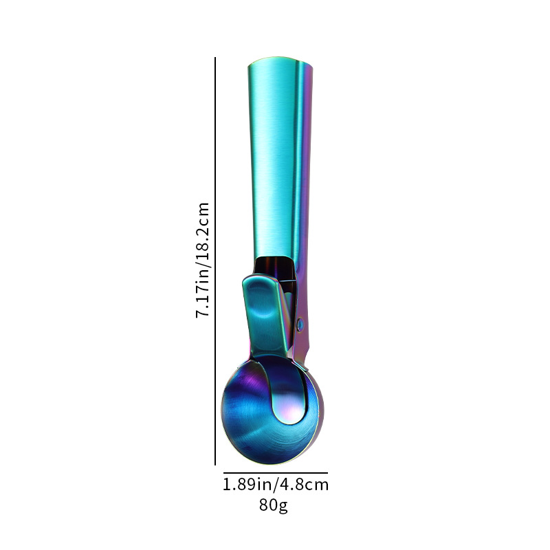 Two Sizes Available Ice Cream Spoon Digging Ball with Trigger