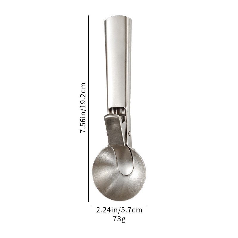 Two Sizes Available Ice Cream Spoon Digging Ball with Trigger