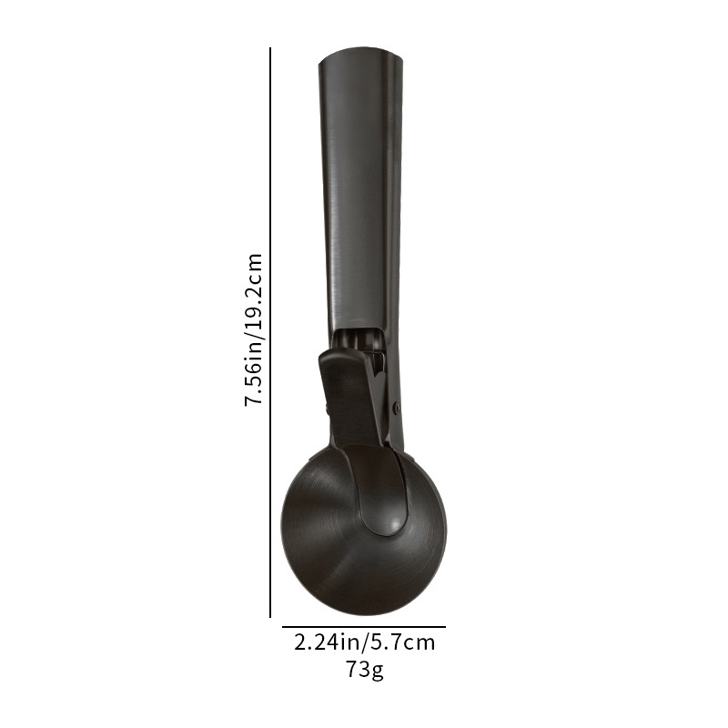 Two Sizes Available Ice Cream Spoon Digging Ball with Trigger
