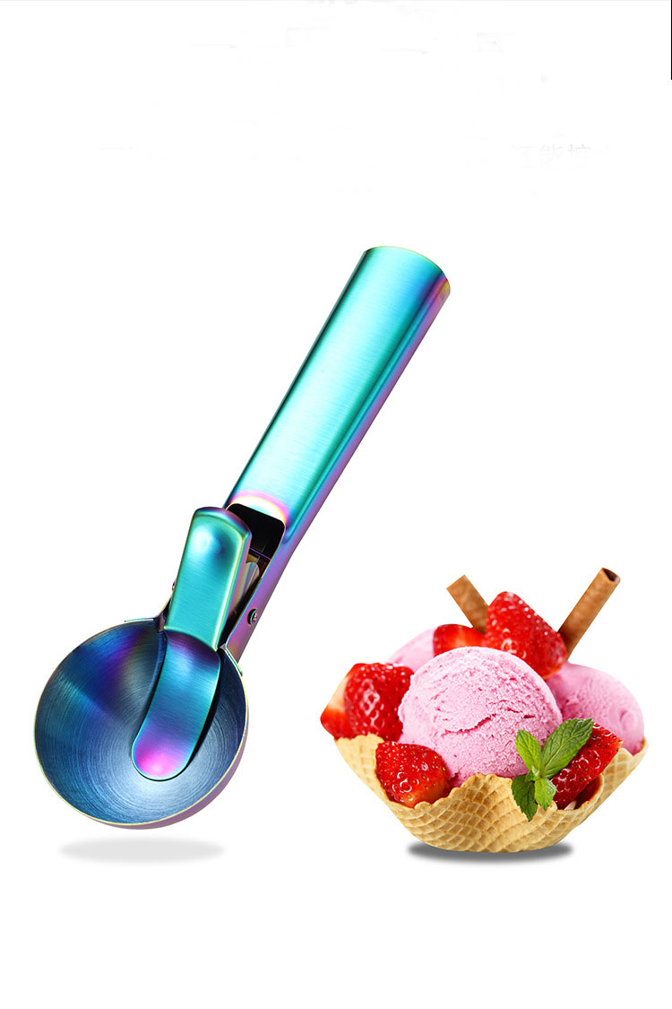 Two Sizes Available Ice Cream Spoon Digging Ball with Trigger
