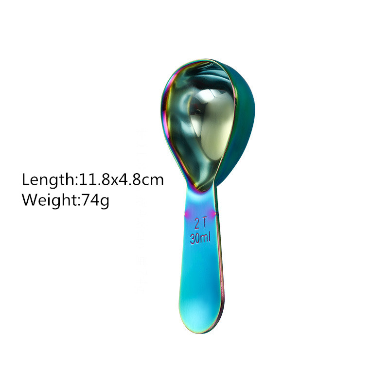 Stainless Steel Coffee Measuring Spoons - 15ml and 30ml Coffee Scoops and Tea Spoons