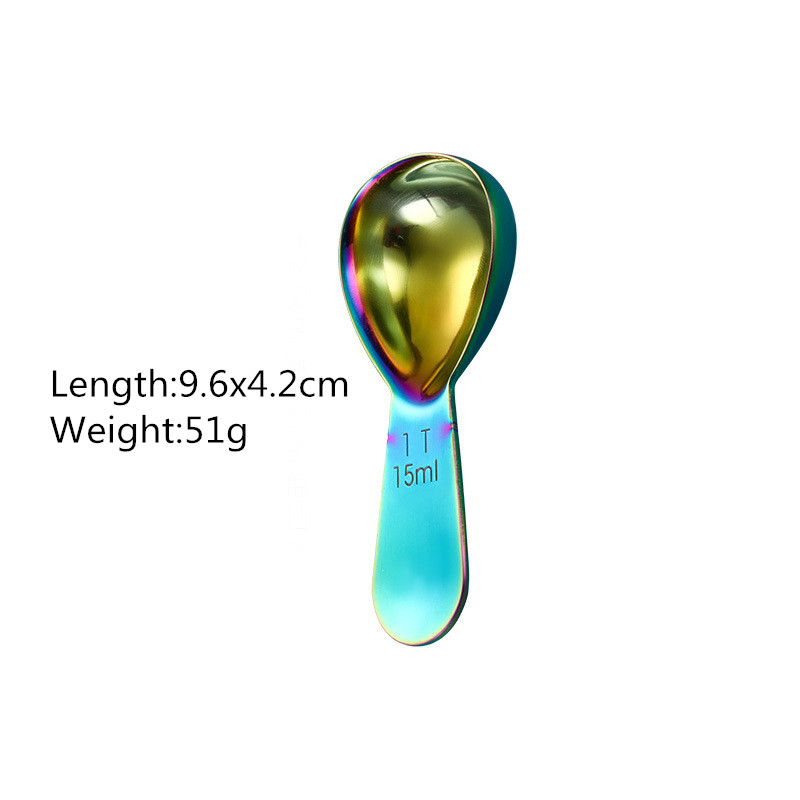Stainless Steel Coffee Measuring Spoons - 15ml and 30ml Coffee Scoops and Tea Spoons