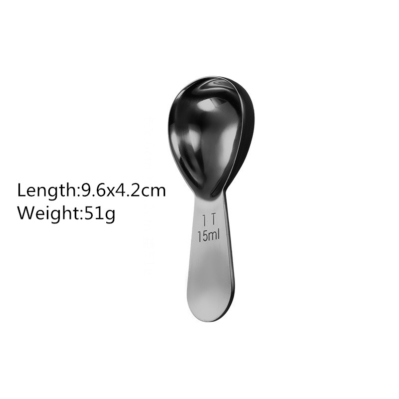 Stainless Steel Coffee Measuring Spoons - 15ml and 30ml Coffee Scoops and Tea Spoons