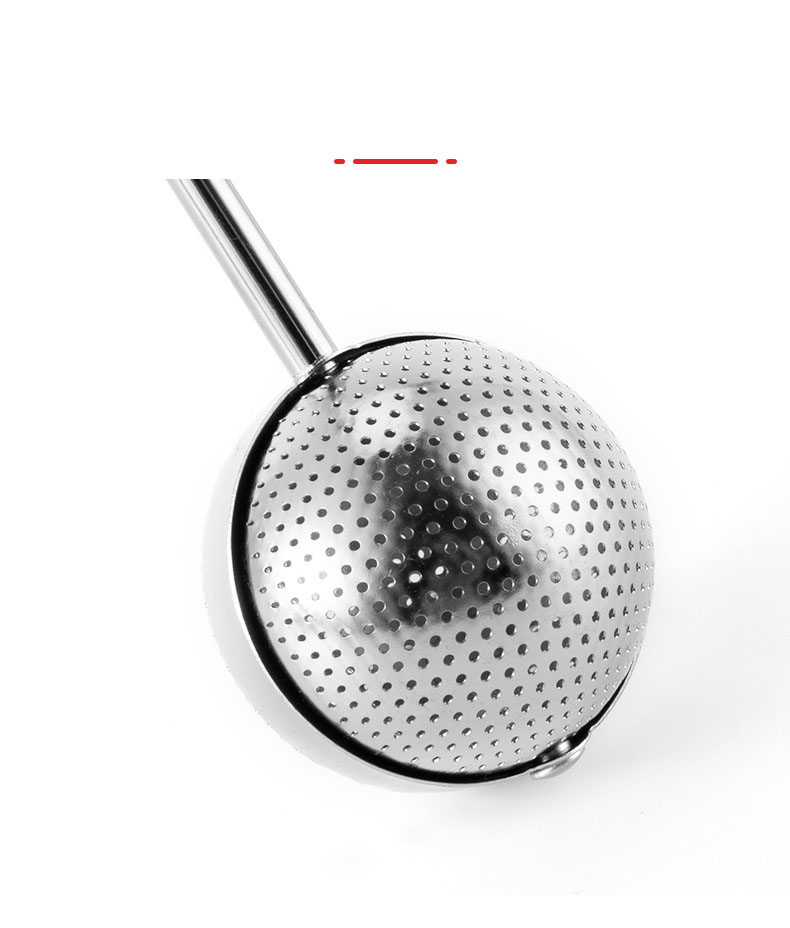 Tea Infuser Tea Ball Tea Fliter Stainless Steel with Rotating Handle #L2317