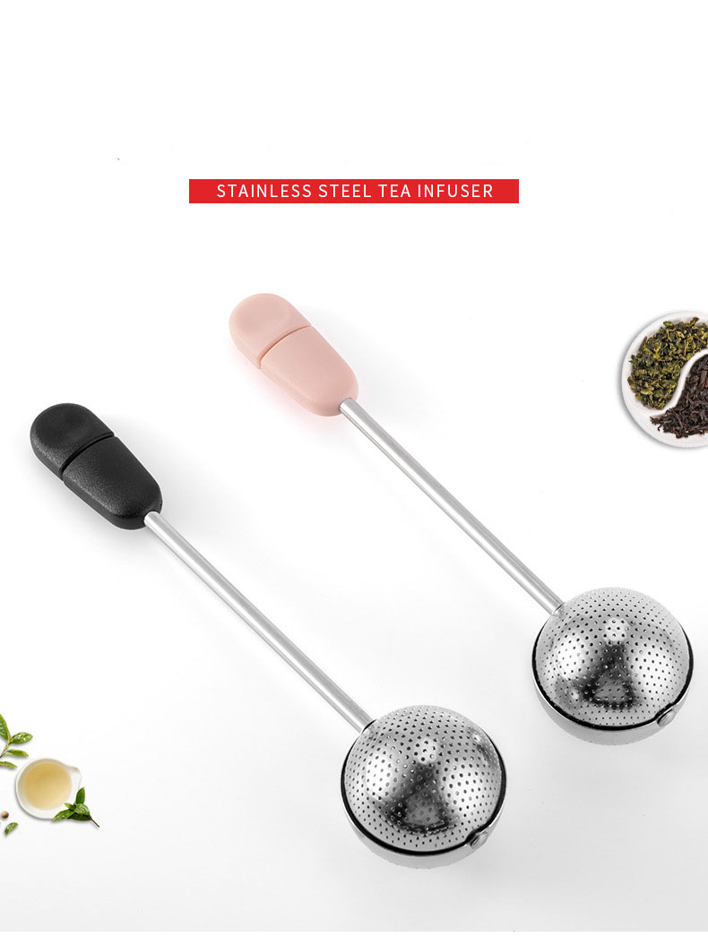 Tea Infuser Tea Ball Tea Fliter Stainless Steel with Rotating Handle #L2317 Tea Infuser Tea Ball Tea Fliter Stainless Steel with Rotating Handle #L2317