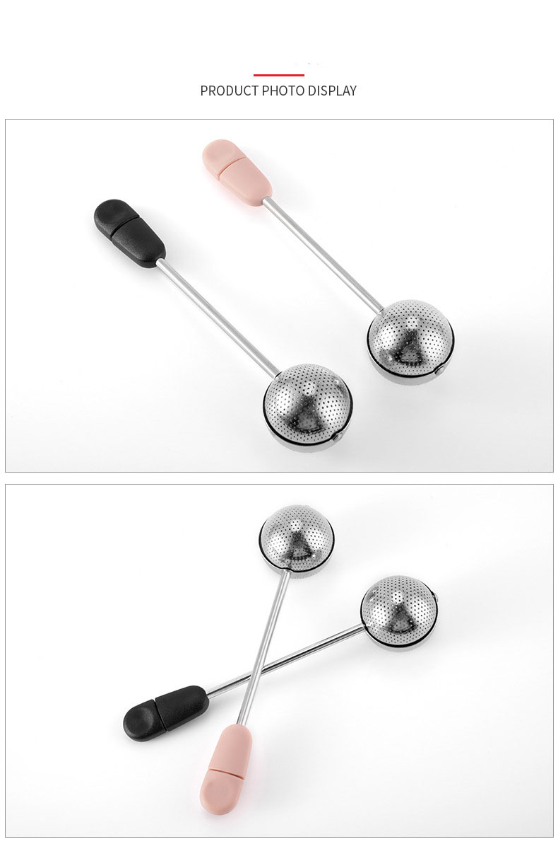 Tea Infuser Tea Ball Tea Fliter Stainless Steel with Rotating Handle #L2317 Tea Infuser Tea Ball Tea Fliter Stainless Steel with Rotating Handle #L2317
