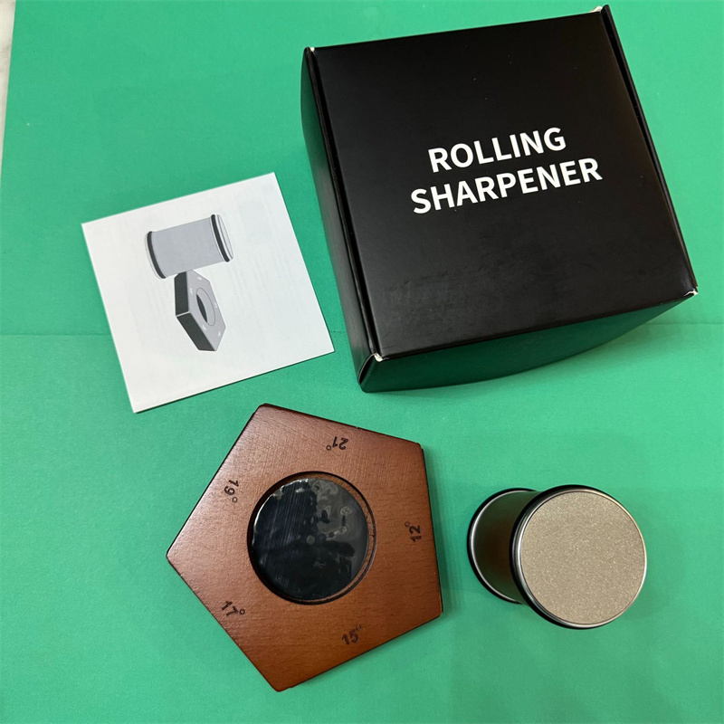 New Rolling Knife Sharpener with Five Angles 12 15 17 19 22 Degrees