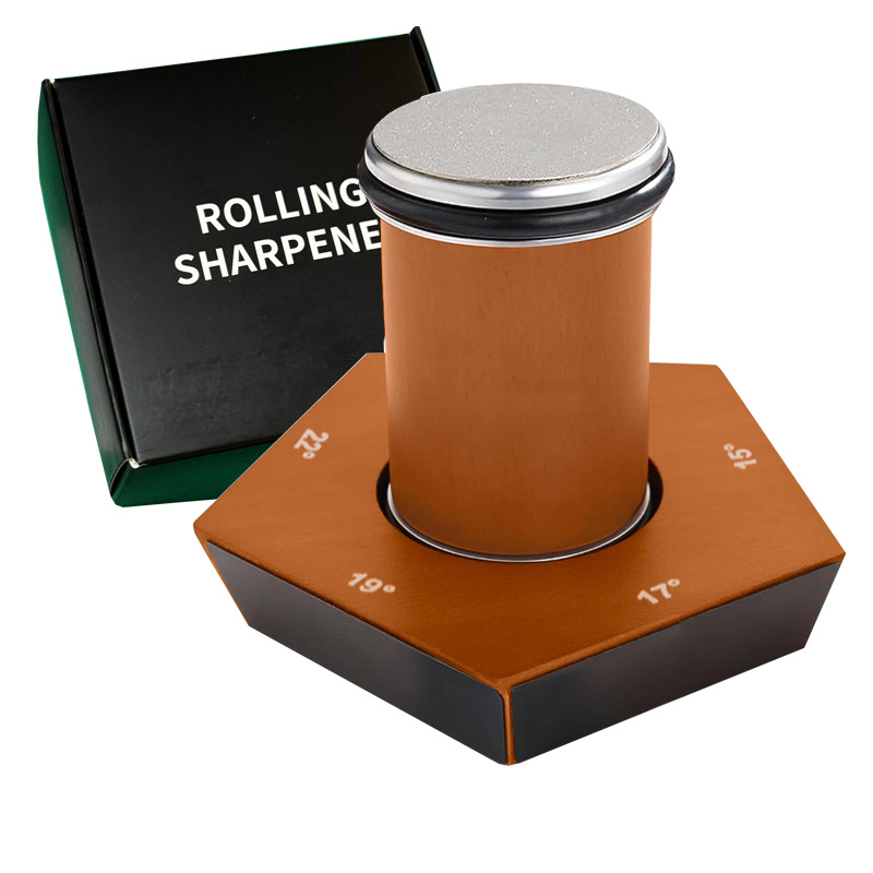 New Rolling Knife Sharpener with Five Angles 12 15 17 19 22 Degrees