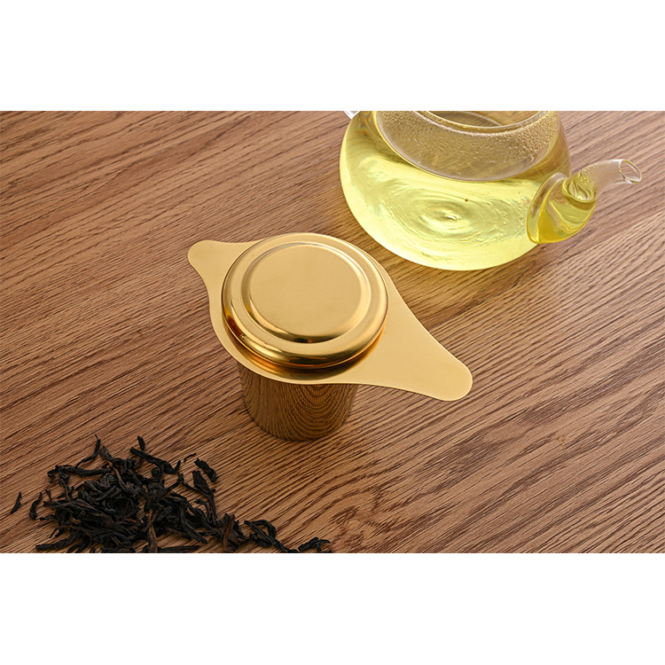 Premium Gold Tea Infuser – Durable & Food-Safe #S0134 Premium Gold Tea Infuser – Durable & Food-Safe #S0134