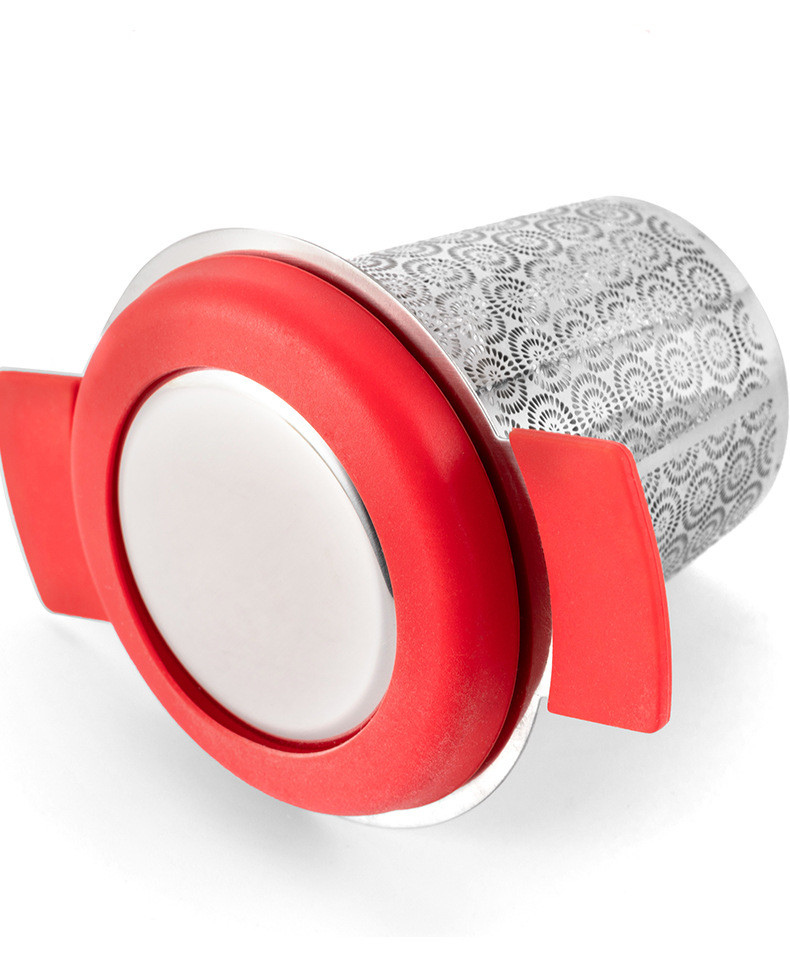 Fine Mesh Tea Infuser Strainer with Silicone Double Handles#S0136