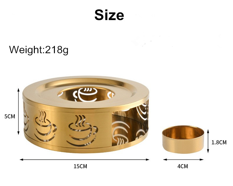 430Stainless Steel Candle Tea Warmer Wholesale#1210 430Stainless Steel Candle Tea Warmer Wholesale#1210