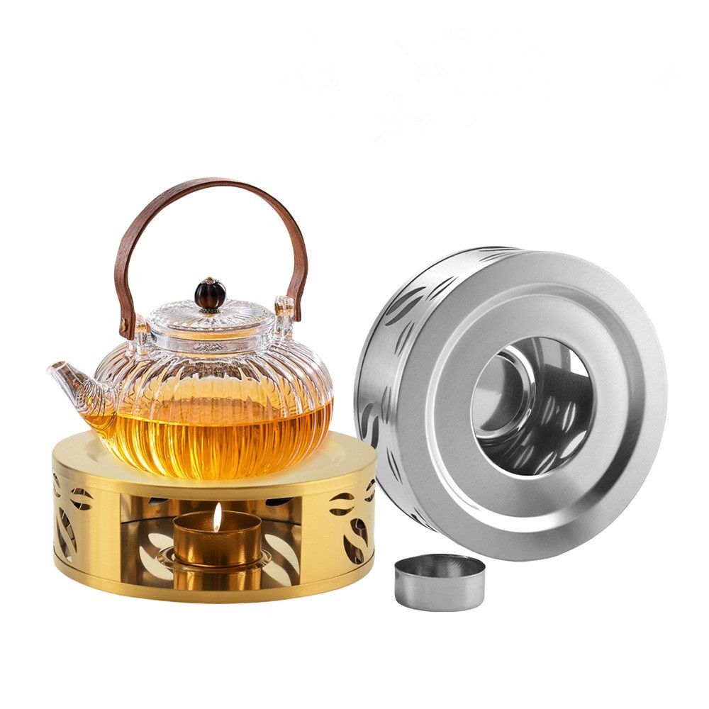 Stainless Steel Teapot Warmer with Candle Stand#1021
