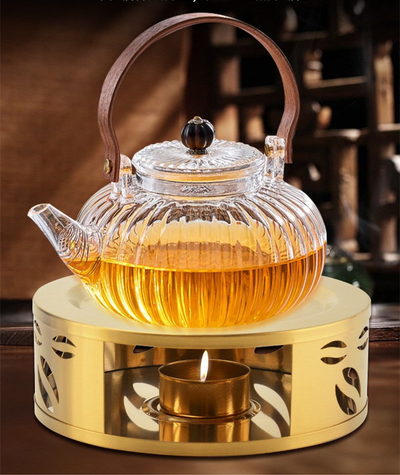 Stainless Steel Teapot Warmer with Candle Stand#1021