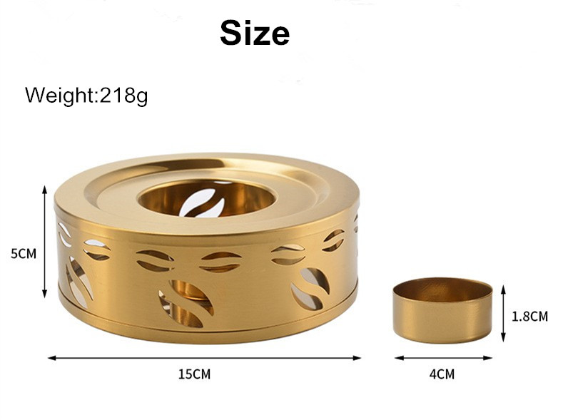 Stainless Steel Teapot Warmer with Candle Stand#1021