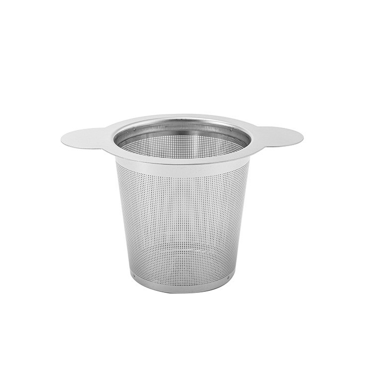 304 stainless steel silver tea strainer with double handles 304 stainless steel silver tea strainer with double handles