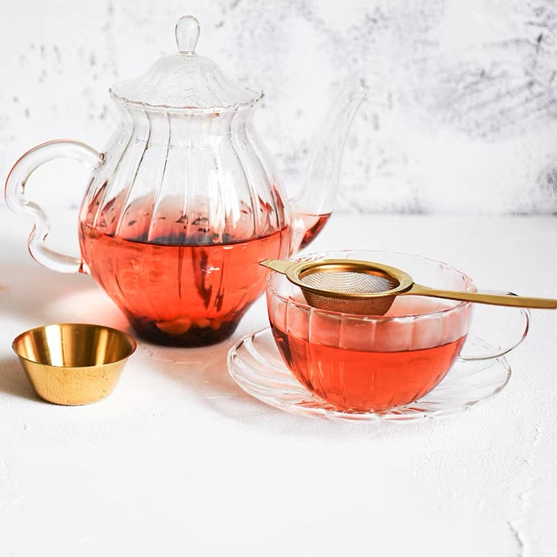 Gold and silver stainless steel mesh tea strainers for wholesale Gold and silver stainless steel mesh tea strainers for wholesale