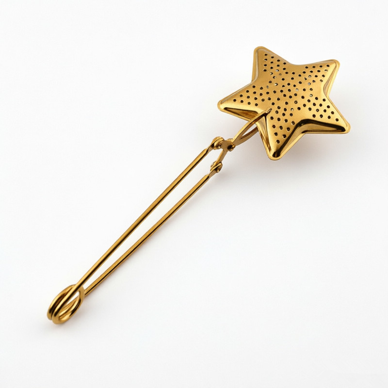 Wholesale Long Handle Star Stainless Steel Tea Infuser – Fine Mesh Filters L2391
