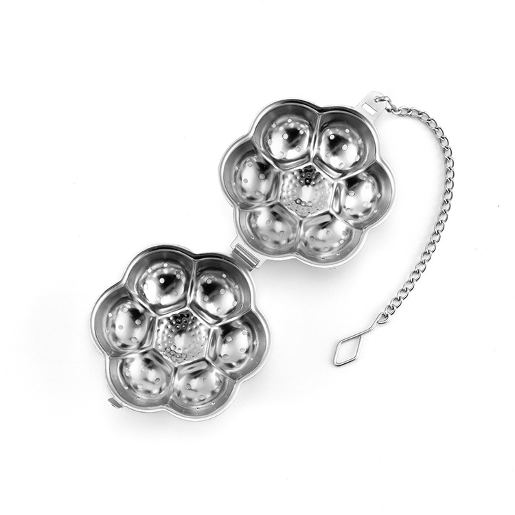 Bulk Floral Shape Portable Fine Mesh Tea Infuser Supplier S1709