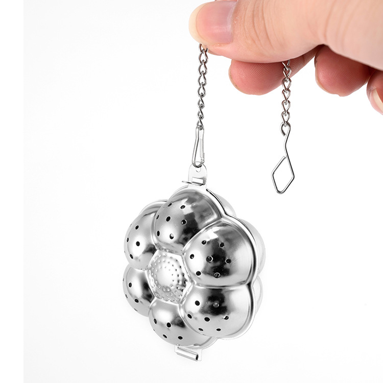 Bulk Floral Shape Portable Fine Mesh Tea Infuser Supplier S1709