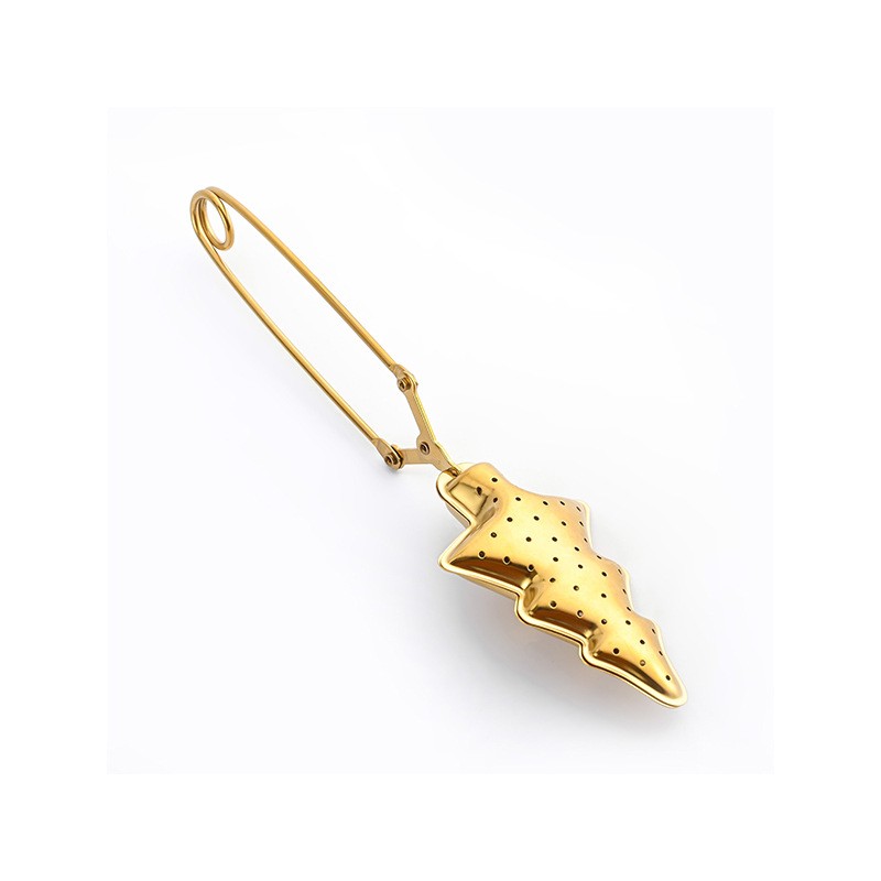Wholesale Christmas Tree Tea Infuser | 304 Stainless Steel Gold 2315
