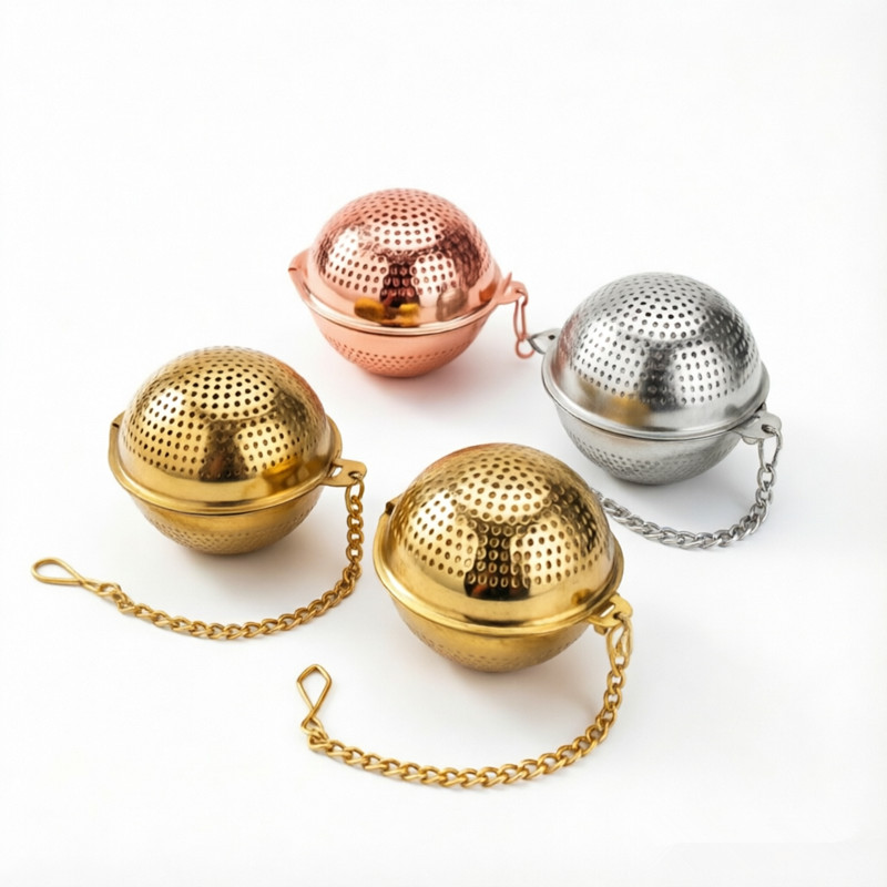 Premium Stainless Steel Tea Infuser Ball Custom Logo OEM Supplier 1755