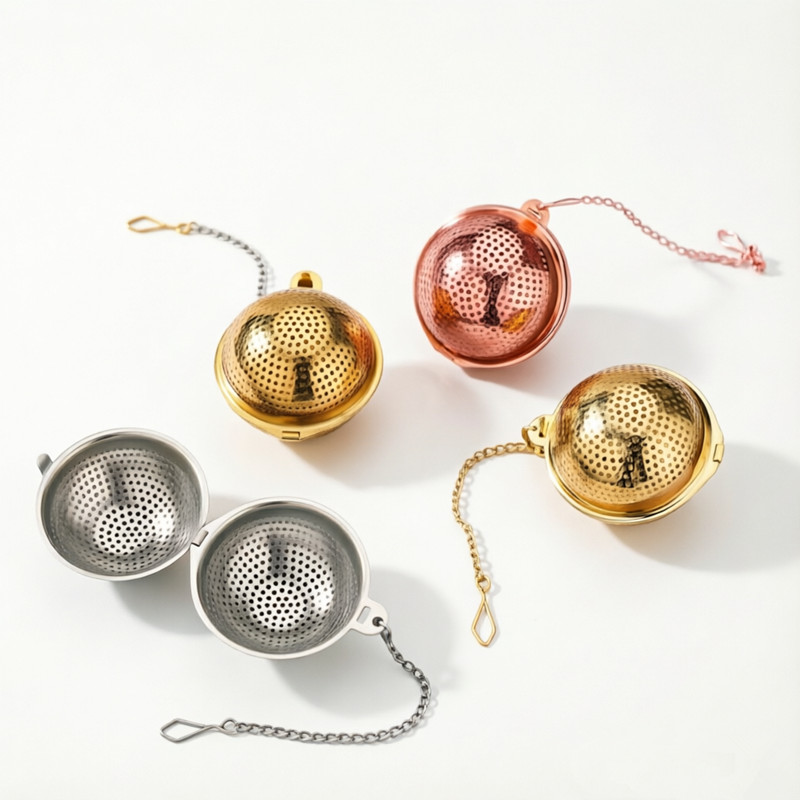 Premium Stainless Steel Tea Infuser Ball Custom Logo OEM Supplier 1755