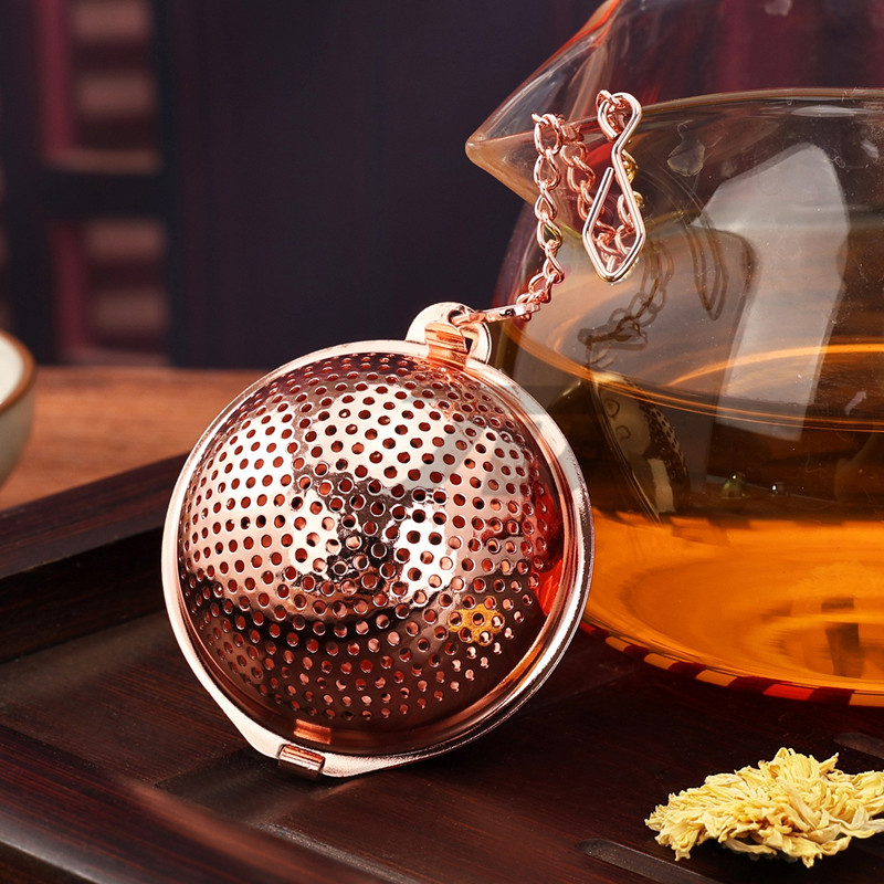 Stainless Steel Tea Infuser Ball in Various Colors for Wholesale Stainless Steel Tea Infuser Ball in Various Colors for Wholesale