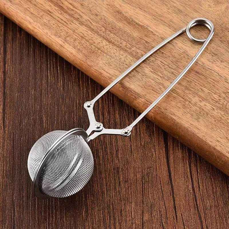 Long Handle Stainless Steel Tea Ball Tongs L2321