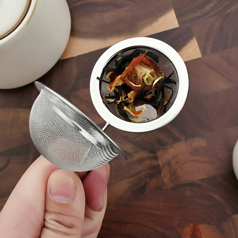 Long handle stainless steel tea ball tongs infuser for loose leaf tea Long handle stainless steel tea ball tongs infuser for loose leaf tea