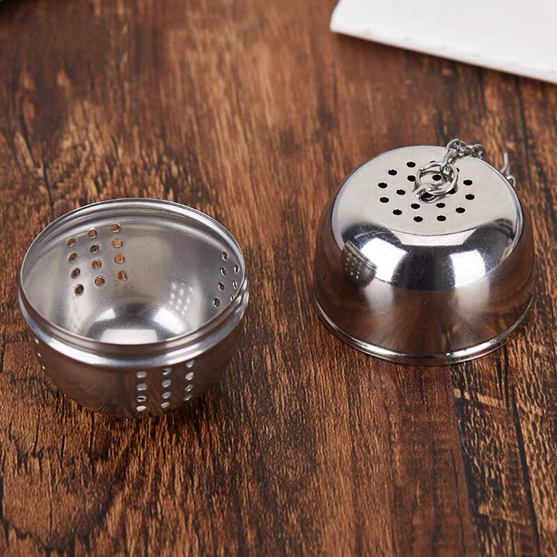 Wholesale Premium Egg Tea Infuser with Deep Drip Bowl 1718