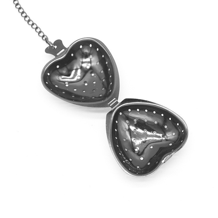 Bespoke Heart Tea Leaf Infuser Luxury PVD Finish 1733