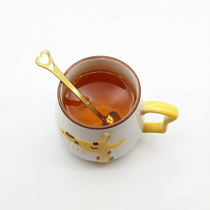 Food Grade Loose Tea Infuser Heart Shape L2402