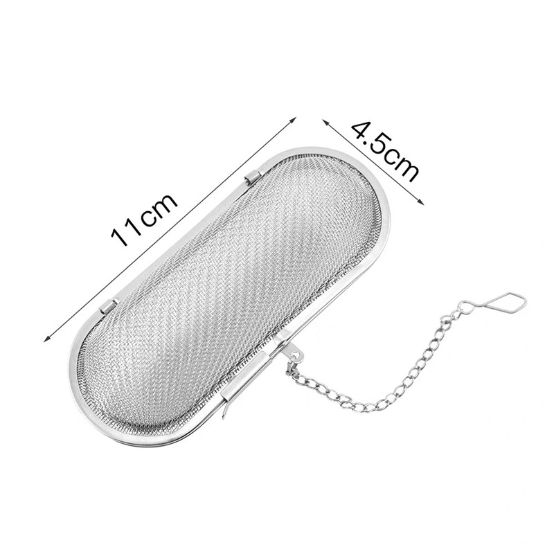 Professional Woven Mesh Tea Infuser and Spice Ball, 304 Stainless Steel Wholesale Manufacturer