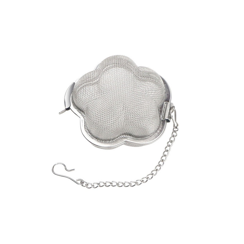 Locking Clasp Flower-Shaped Herb Tea Infuser for Mugs 1756