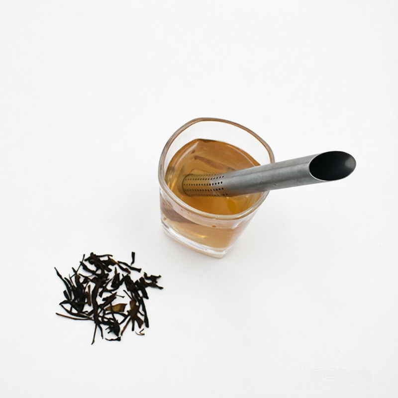304 Stainless Steel Reusable Slant Cut Tea Infuser Wand 304 Stainless Steel Reusable Slant Cut Tea Infuser Wand