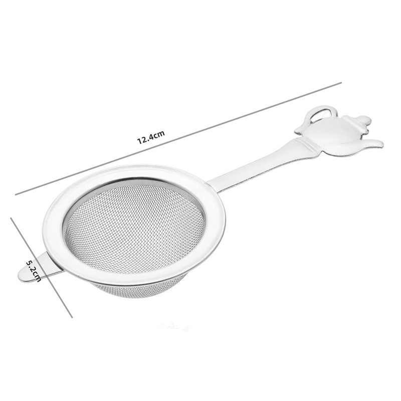Stainless Steel Fine Mesh Tea Sieve Filter with Teapot Handle Stainless Steel Fine Mesh Tea Sieve Filter with Teapot Handle