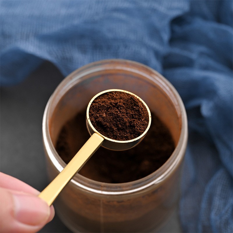 304 Stainless Steel Tea Spoon Gold for Coffee Tea and Matcha 1014