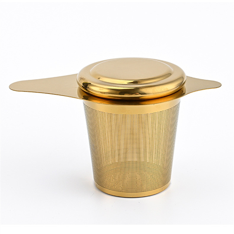 OEM/ODM Gold Tea Infuser with Long Handles S0134