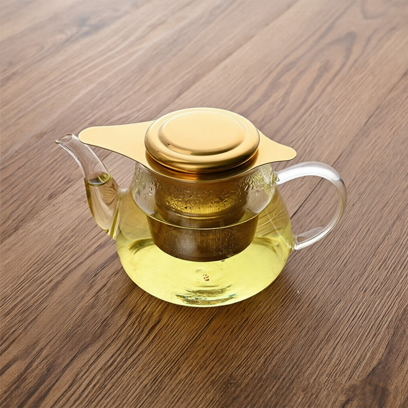 OEM/ODM Gold Tea Infuser with Long Handles S0134