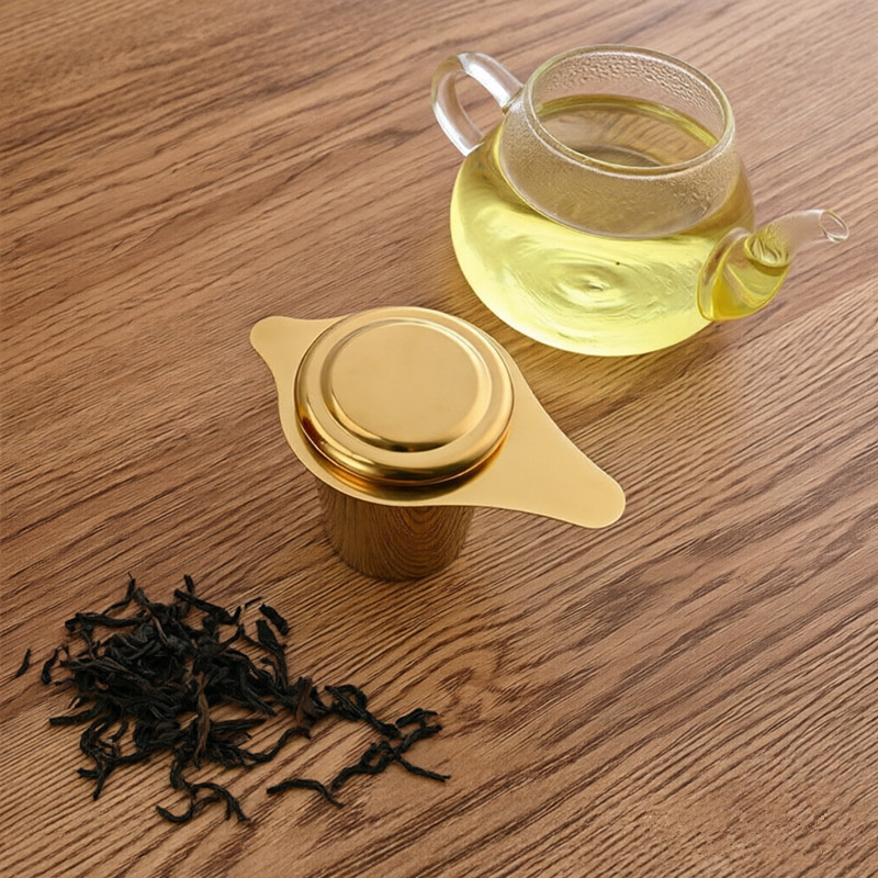 OEM/ODM Gold Tea Infuser with Long Handles S0134