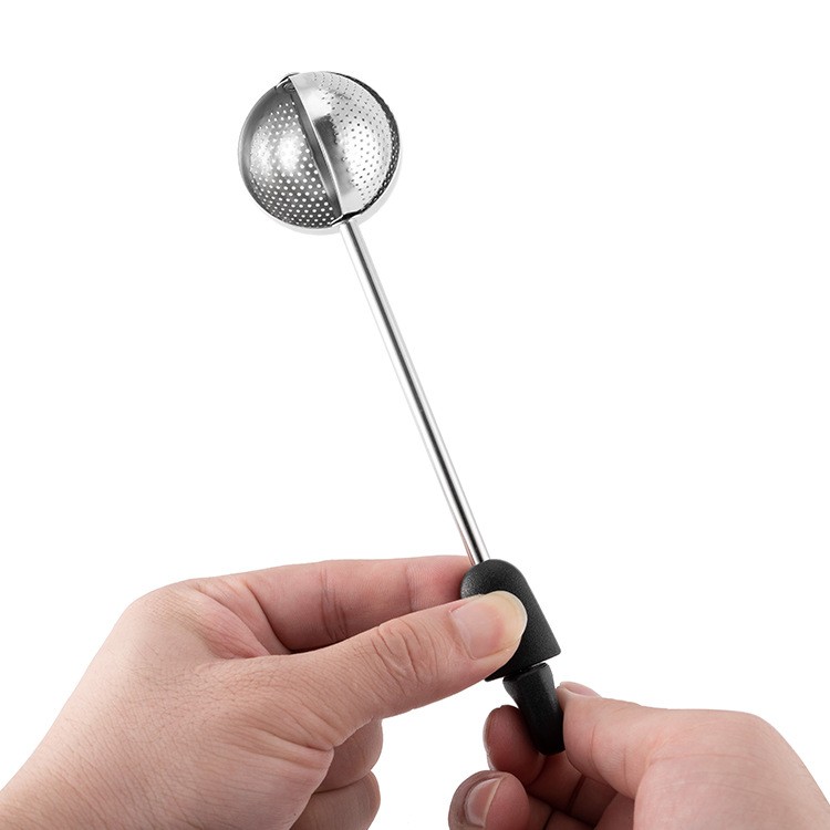 Tea Infuser Tea Ball Tea Fliter Stainless Steel with Rotating Handle L2317 Tea Infuser Tea Ball Tea Fliter Stainless Steel with Rotating Handle L2317