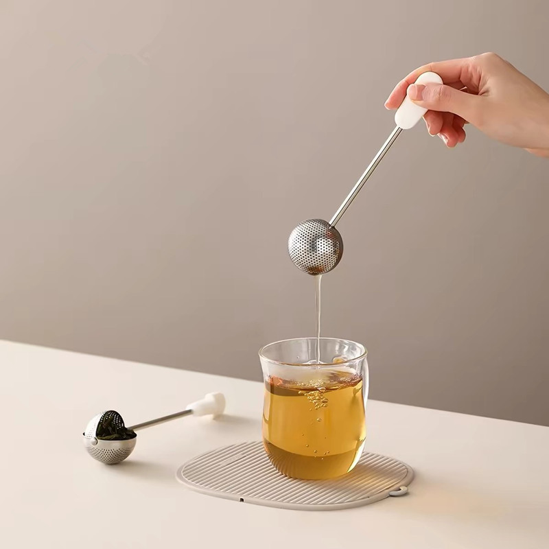 Tea Infuser Tea Ball Tea Fliter Stainless Steel with Rotating Handle L2317 Tea Infuser Tea Ball Tea Fliter Stainless Steel with Rotating Handle L2317