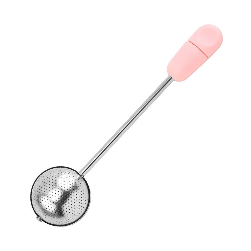 Tea Infuser Tea Ball Tea Fliter Stainless Steel with Rotating Handle L2317