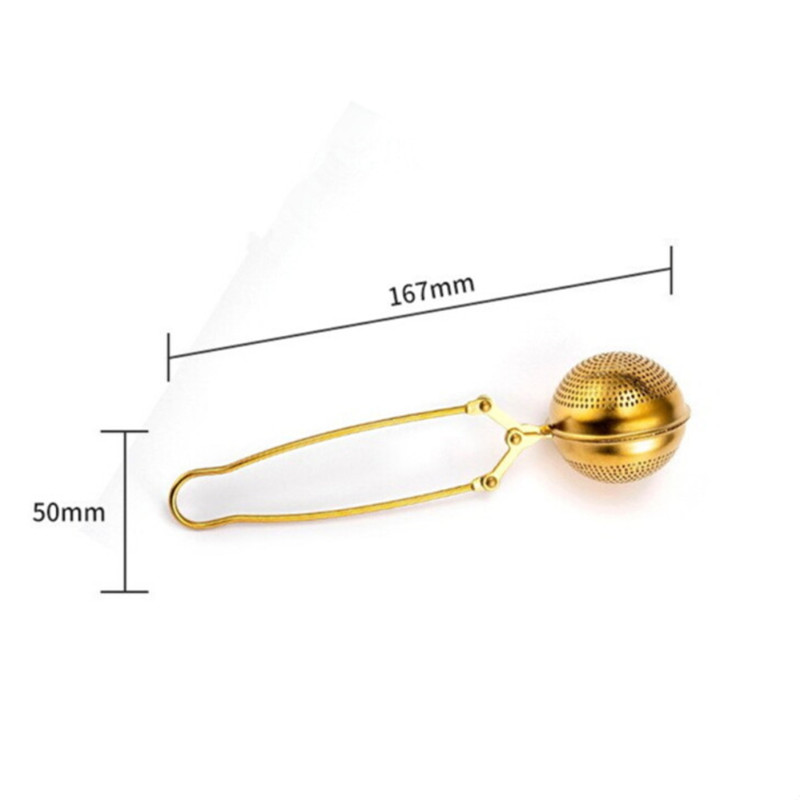 Stainless Steel Mesh Tea Ball Infuser with Long Handle Stainless Steel Mesh Tea Ball Infuser with Long Handle
