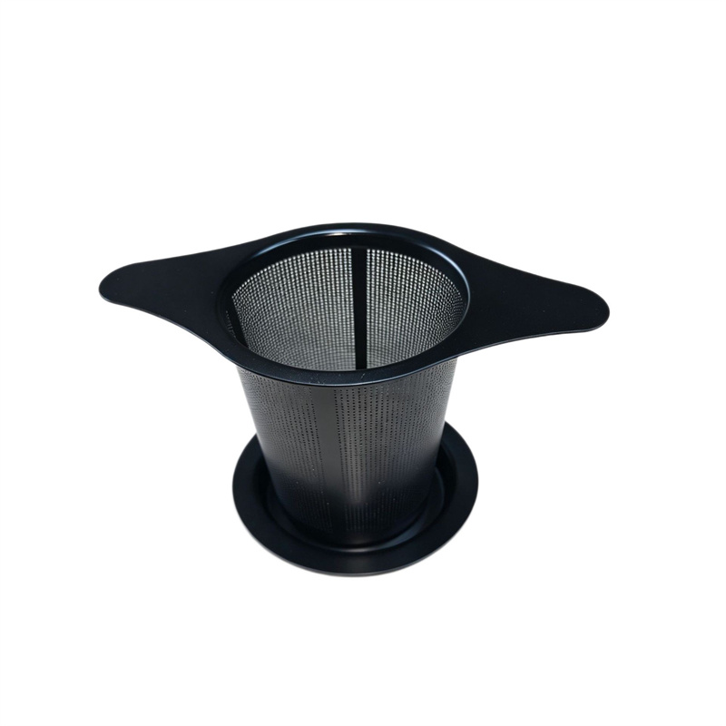 Custom PVD Black Tea Infuser | 304 Stainless Steel