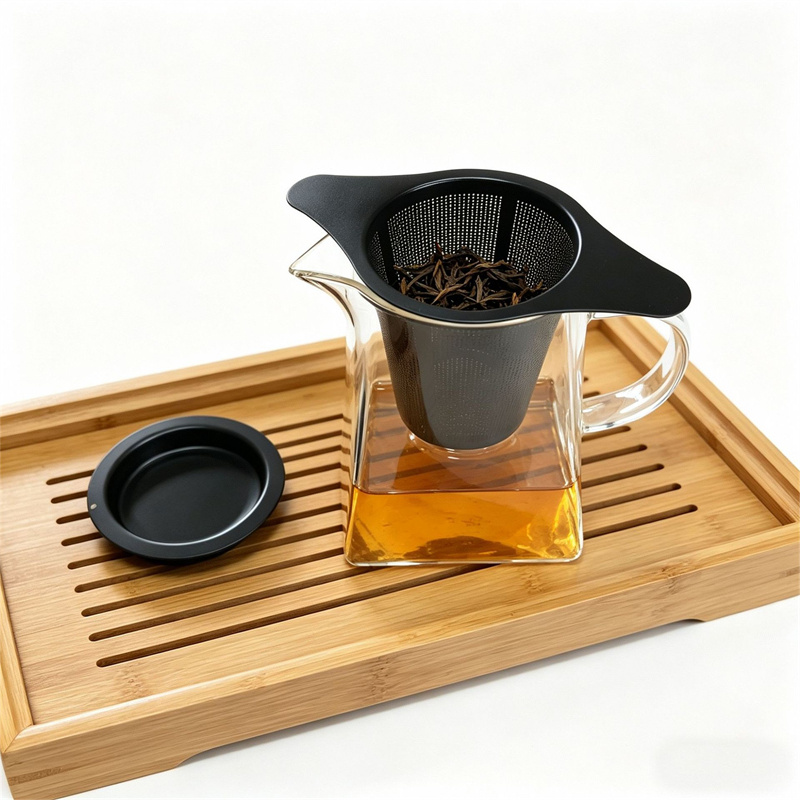 Custom PVD Black Tea Infuser | 304 Stainless Steel